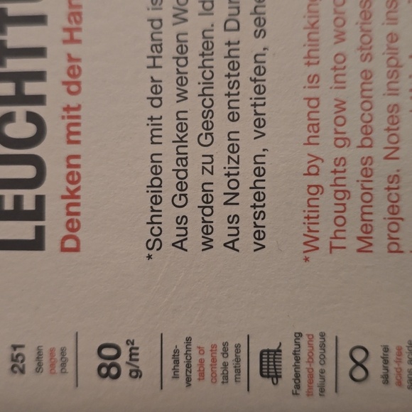 ❤️BUY 5 GET 3 FREE Notebook Medium (A5),Hardcover,251 numbered pages,Sage,dotted - Picture 6 of 10